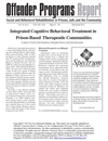 Integrated Cognitive Behavioral Treatment in Prison-Based Therapeutic Communities